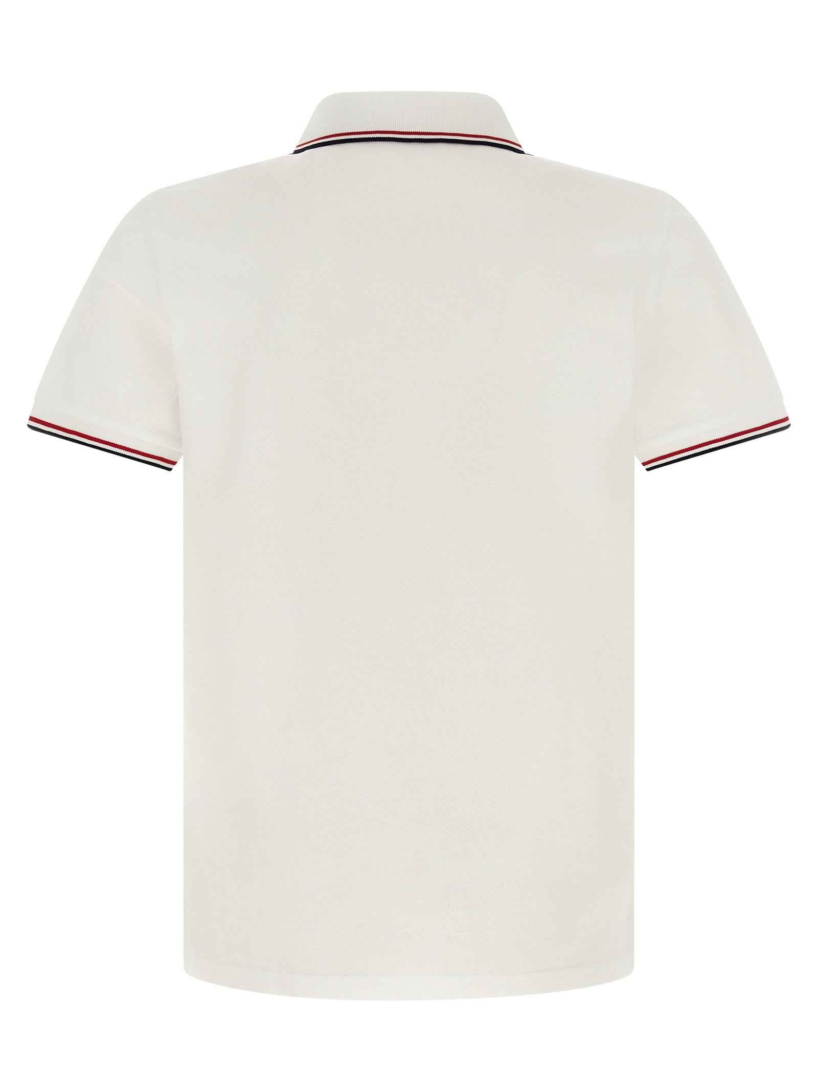 White Cotton Polo Shirt