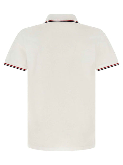 White Cotton Polo Shirt
