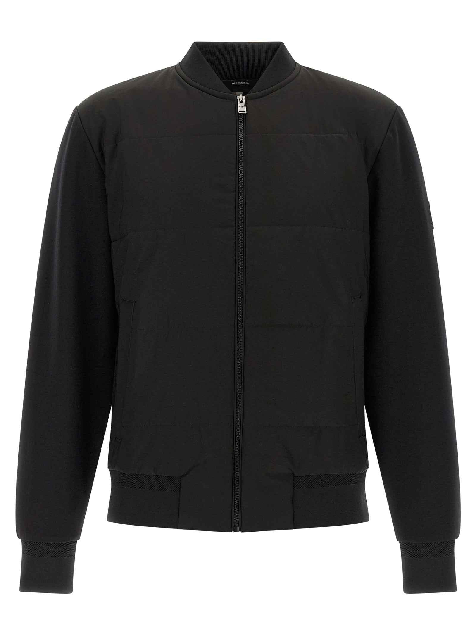 Black Cotton Sweatshirt