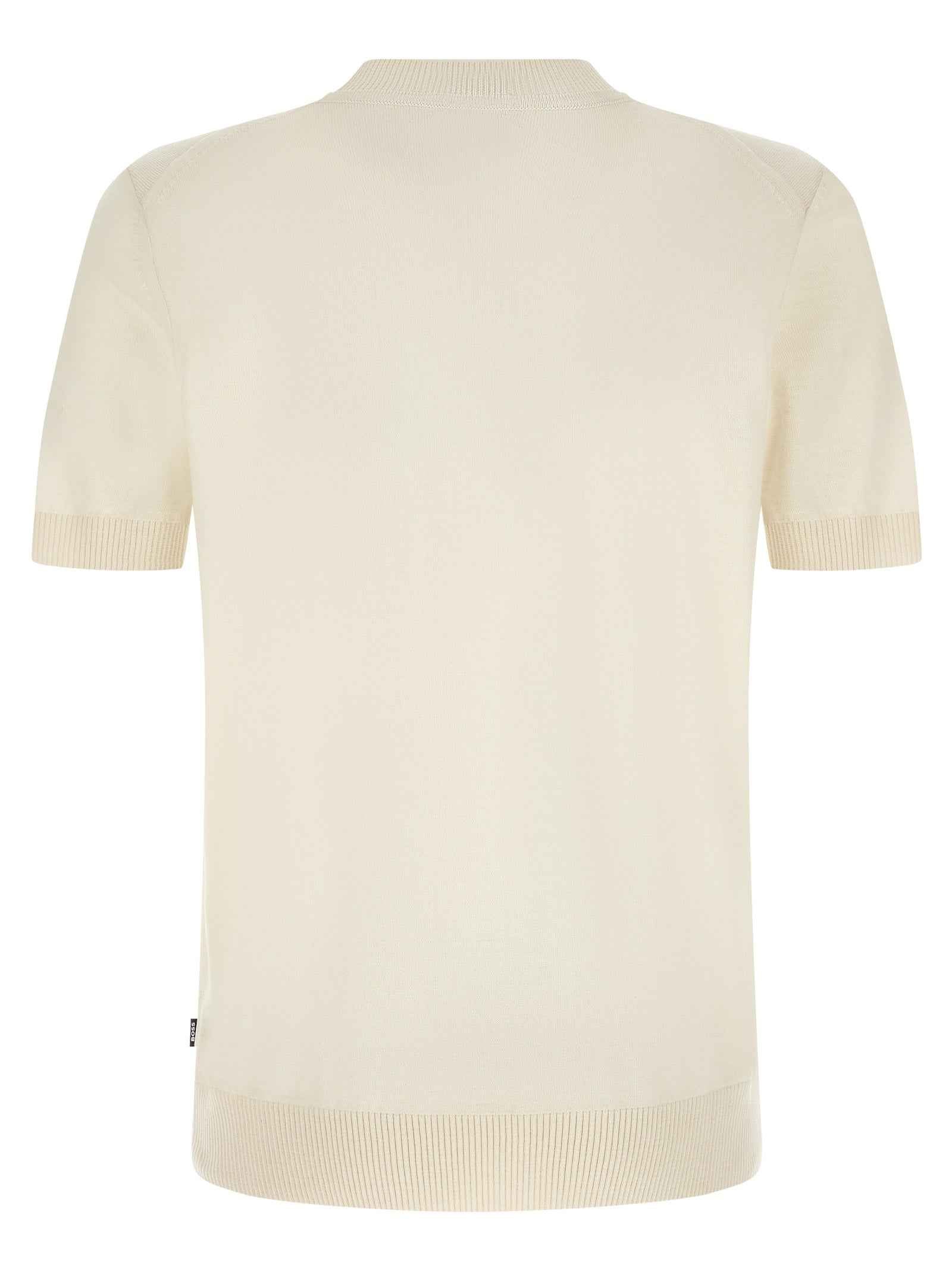 White Virgin Wool T-Shirt