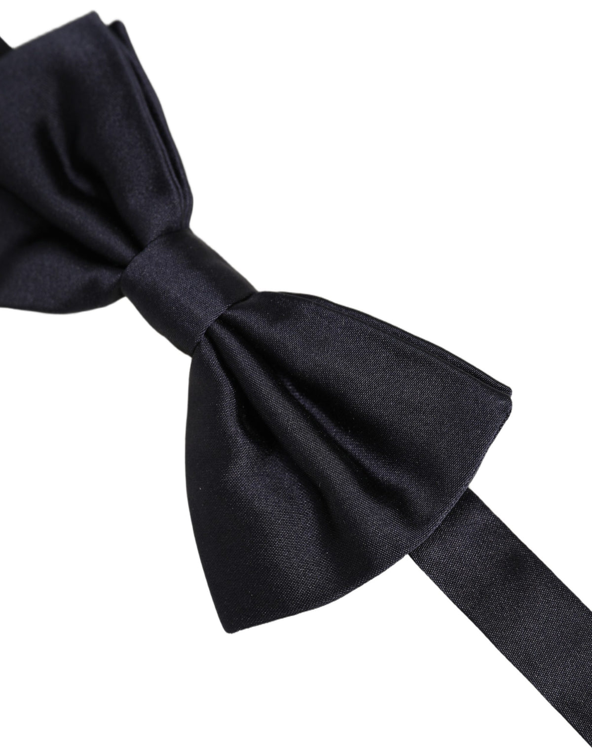Men Black 100% Silk Adjustable Neck Papillon Bow Tie
