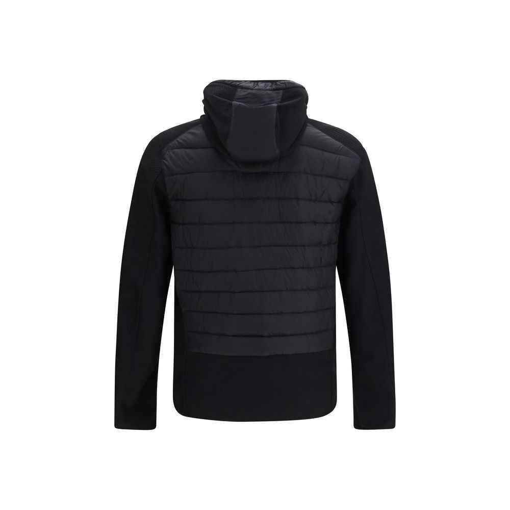 Black Goose Down Full-Length Jacket