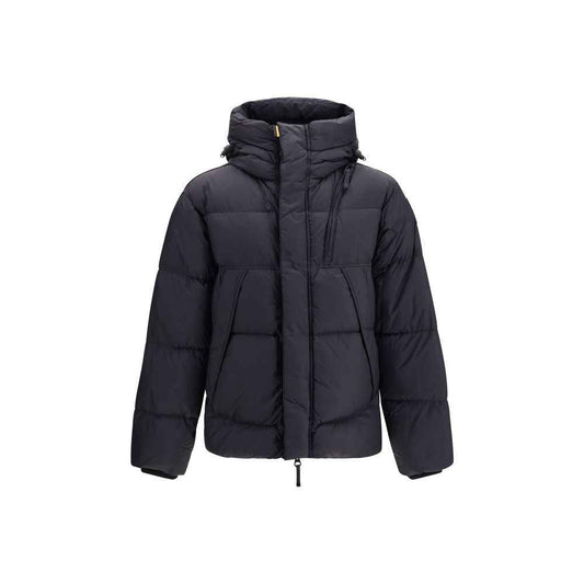 Black Goose Down Full-Length Jacket