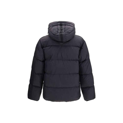 Black Goose Down Full-Length Jacket