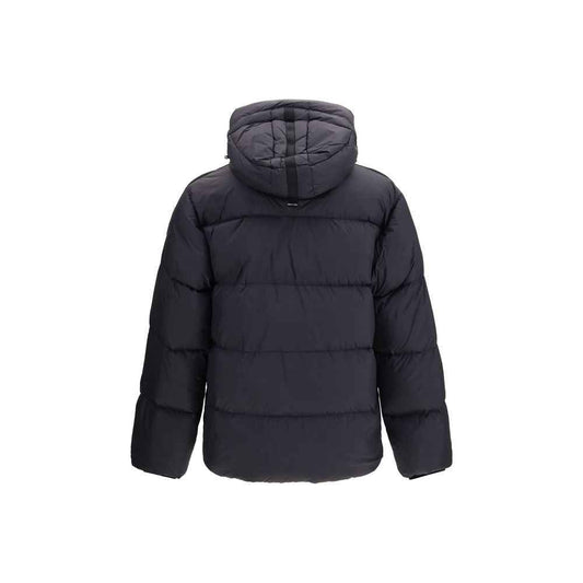 Black Goose Down Full-Length Jacket