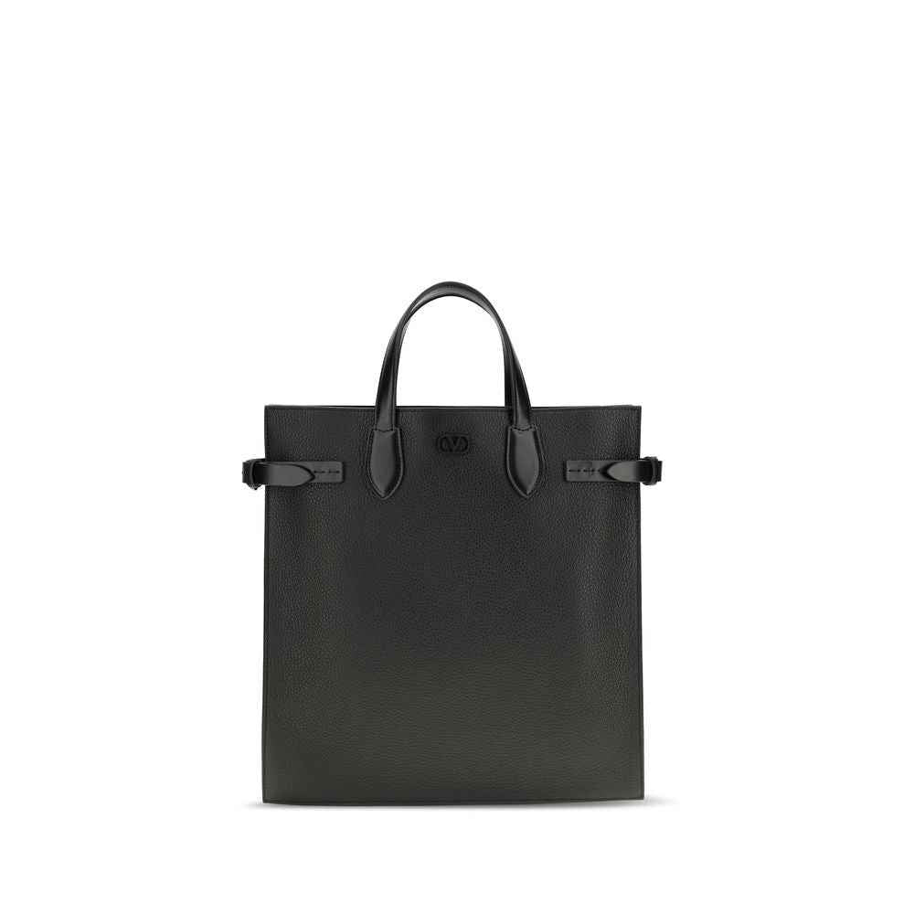 Black Calf Leather Bos Taurus Shoulder Bag
