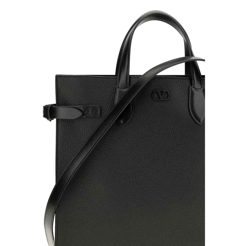Black Calf Leather Bos Taurus Shoulder Bag