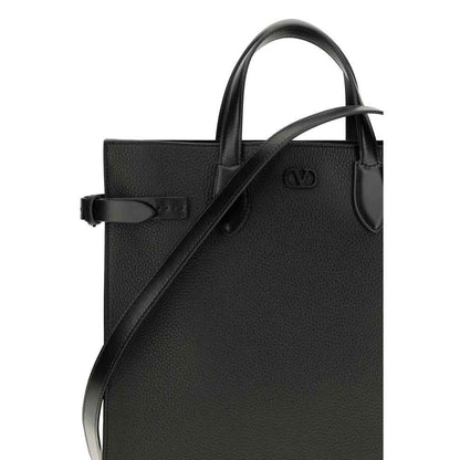 Black Calf Leather Bos Taurus Shoulder Bag