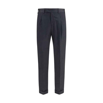 Gray Wool Oves Aries Casual Pants