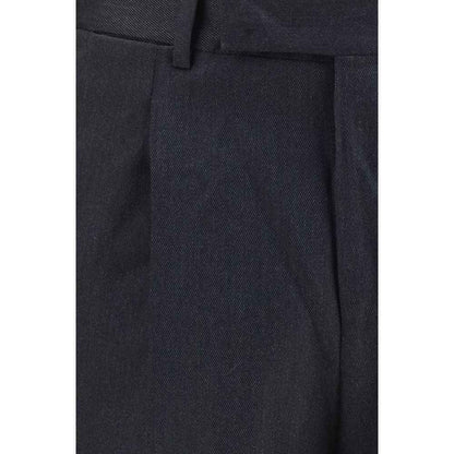 Gray Wool Oves Aries Casual Pants
