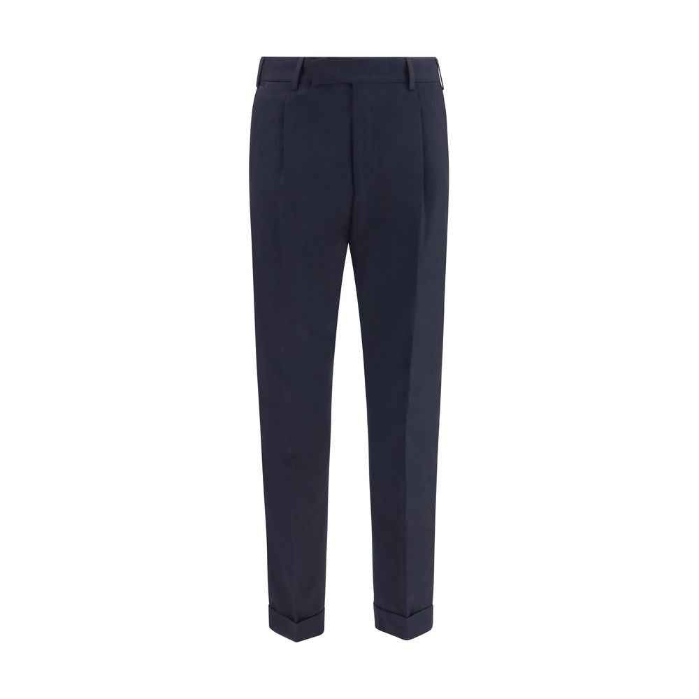 Blue Wool Oves Aries Casual Pants