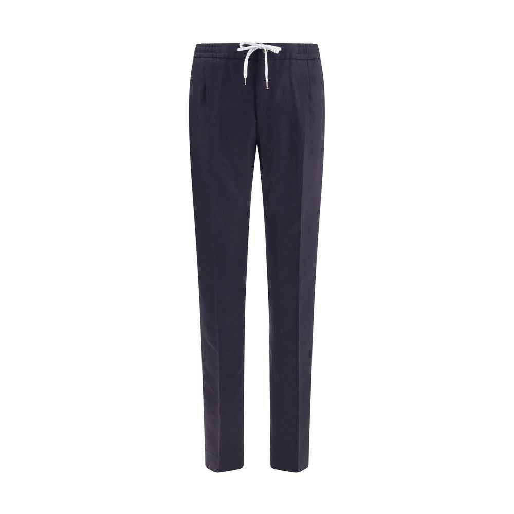 Blue Wool Oves Aries Casual Pants