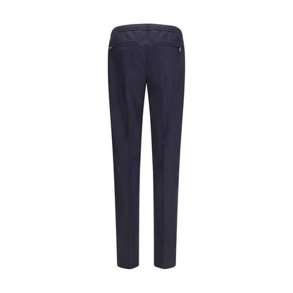 Blue Wool Oves Aries Casual Pants