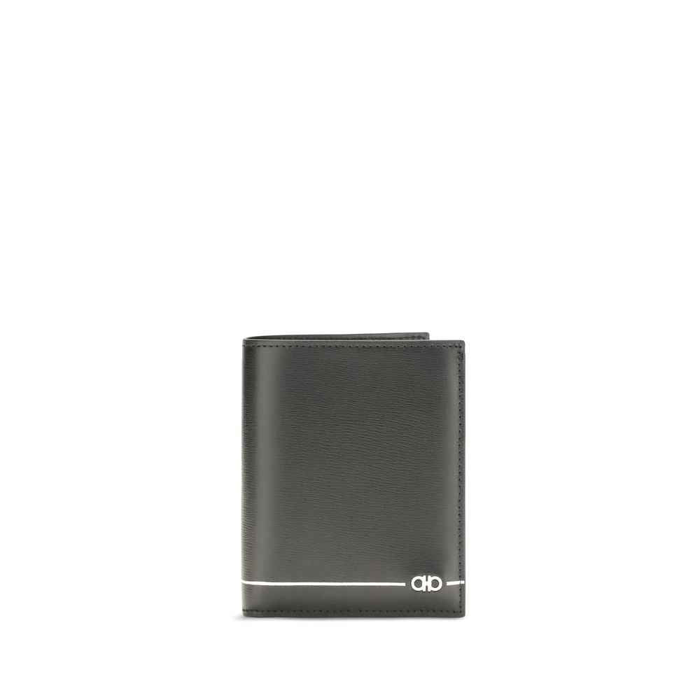 Black Calf Leather Bos Taurus Wallet