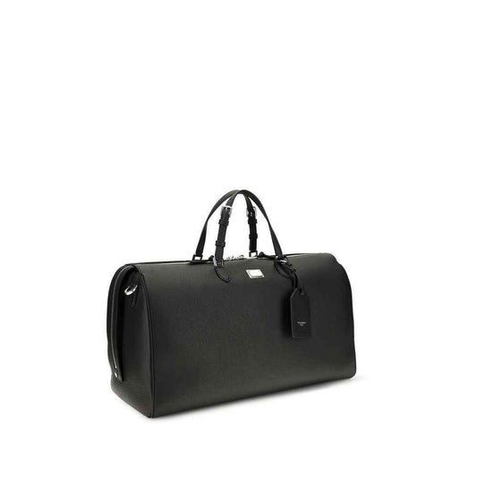 Black Calf Leather Bos Taurus Briefcase