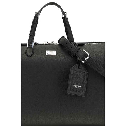 Black Calf Leather Bos Taurus Briefcase