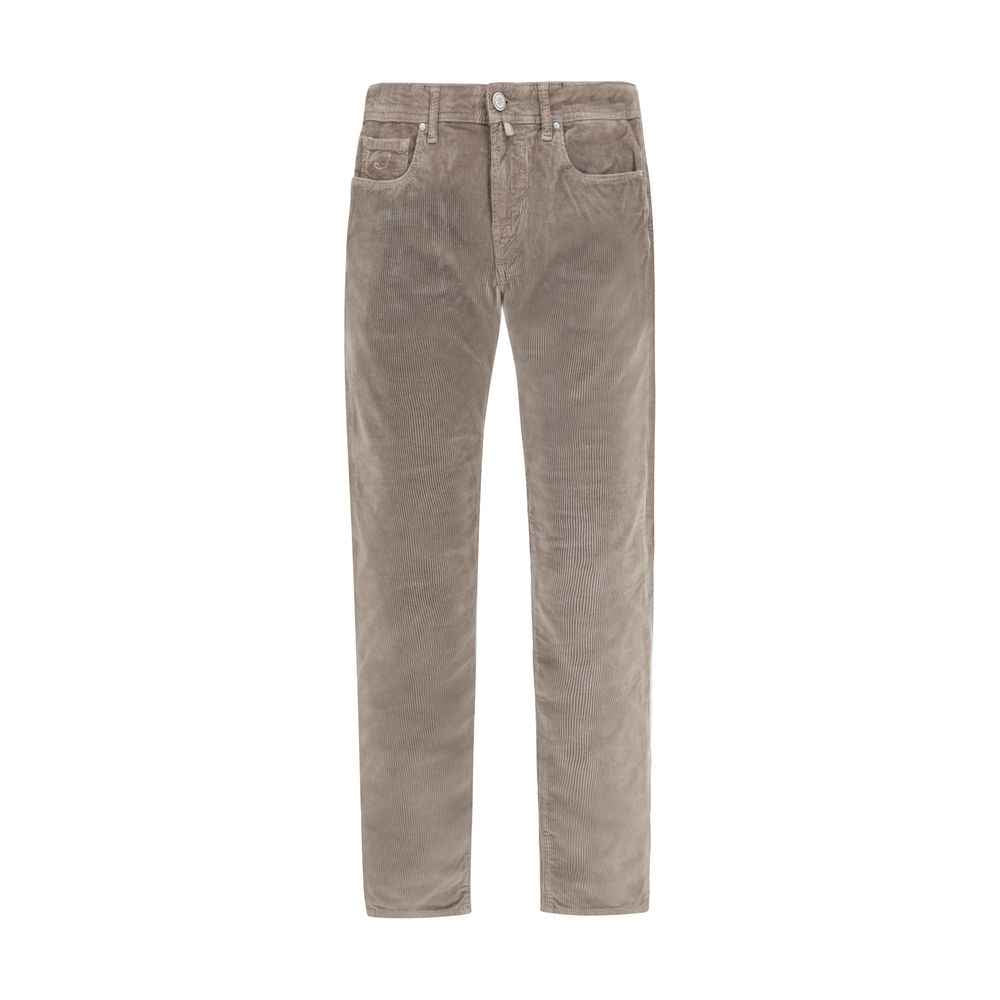 Brown Cotton Pants