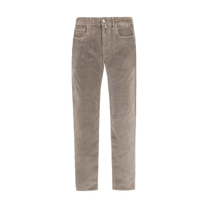 Brown Cotton Pants