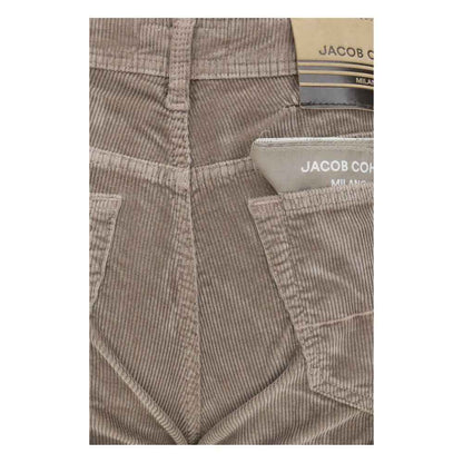 Brown Cotton Pants