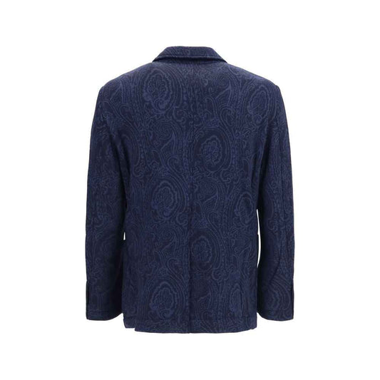 Blue Wool Oves Aries Jacket