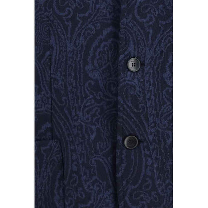 Blue Wool Oves Aries Jacket