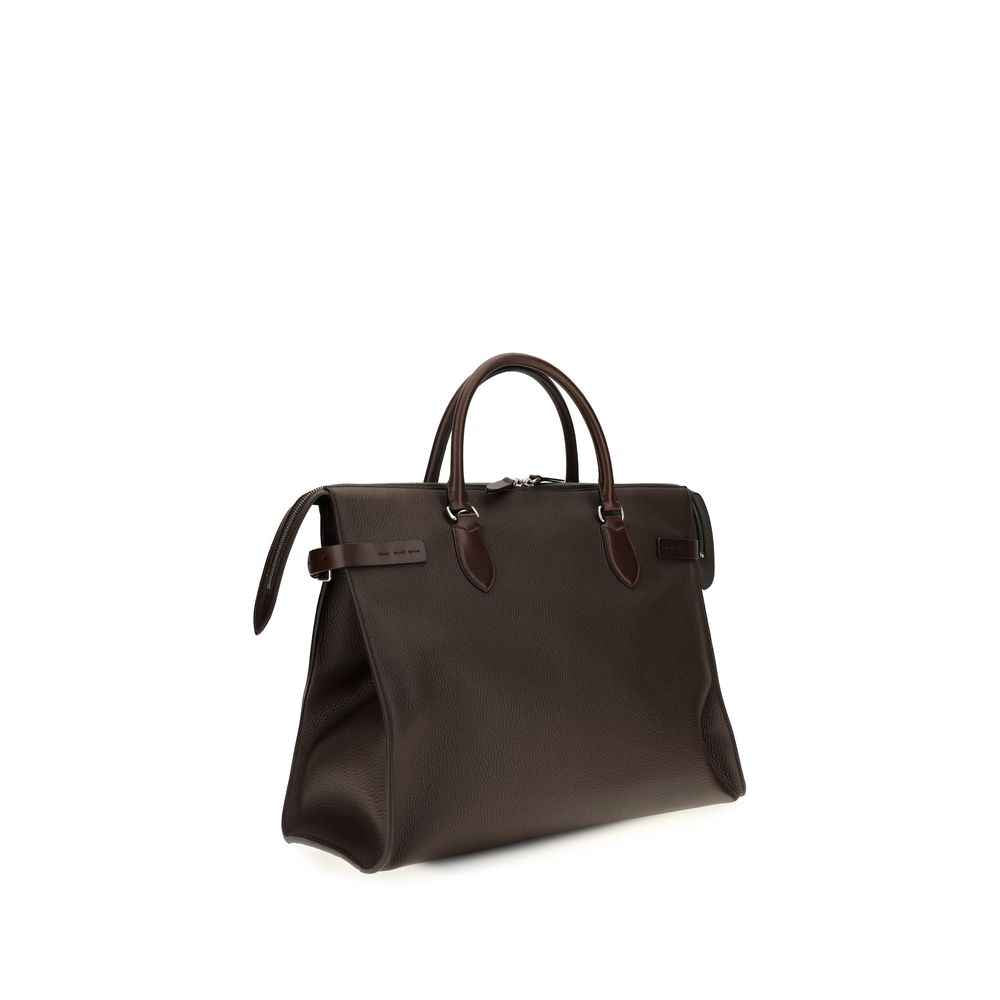Brown Calf Leather Bos Taurus Shoulder Bag