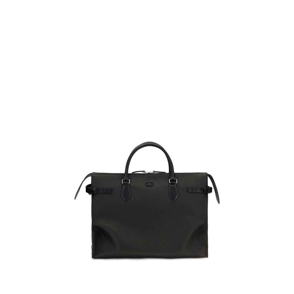 Black Calf Leather Bos Taurus Shoulder Bag