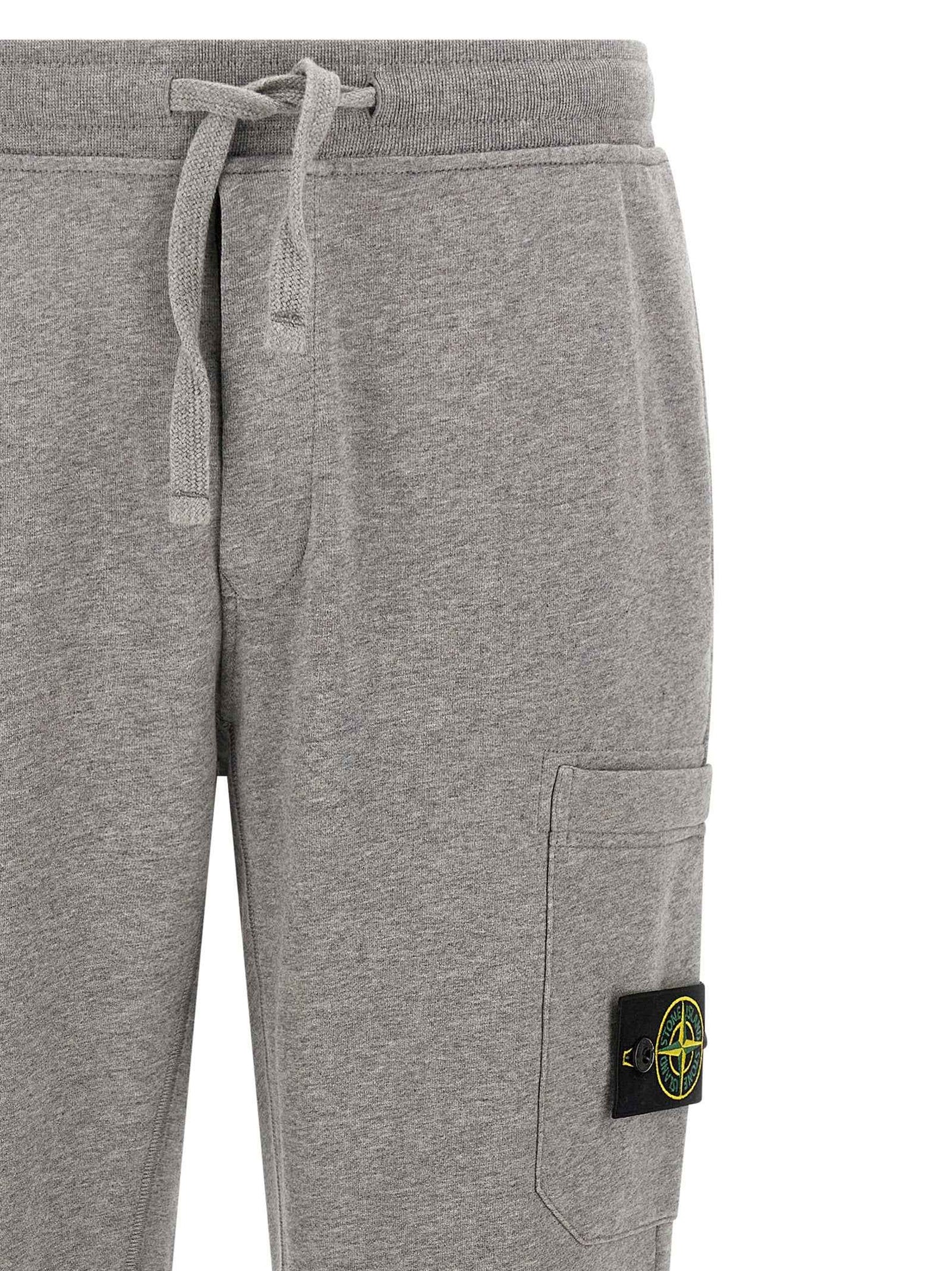 Gray Cotton Joggers (Workout Pants)