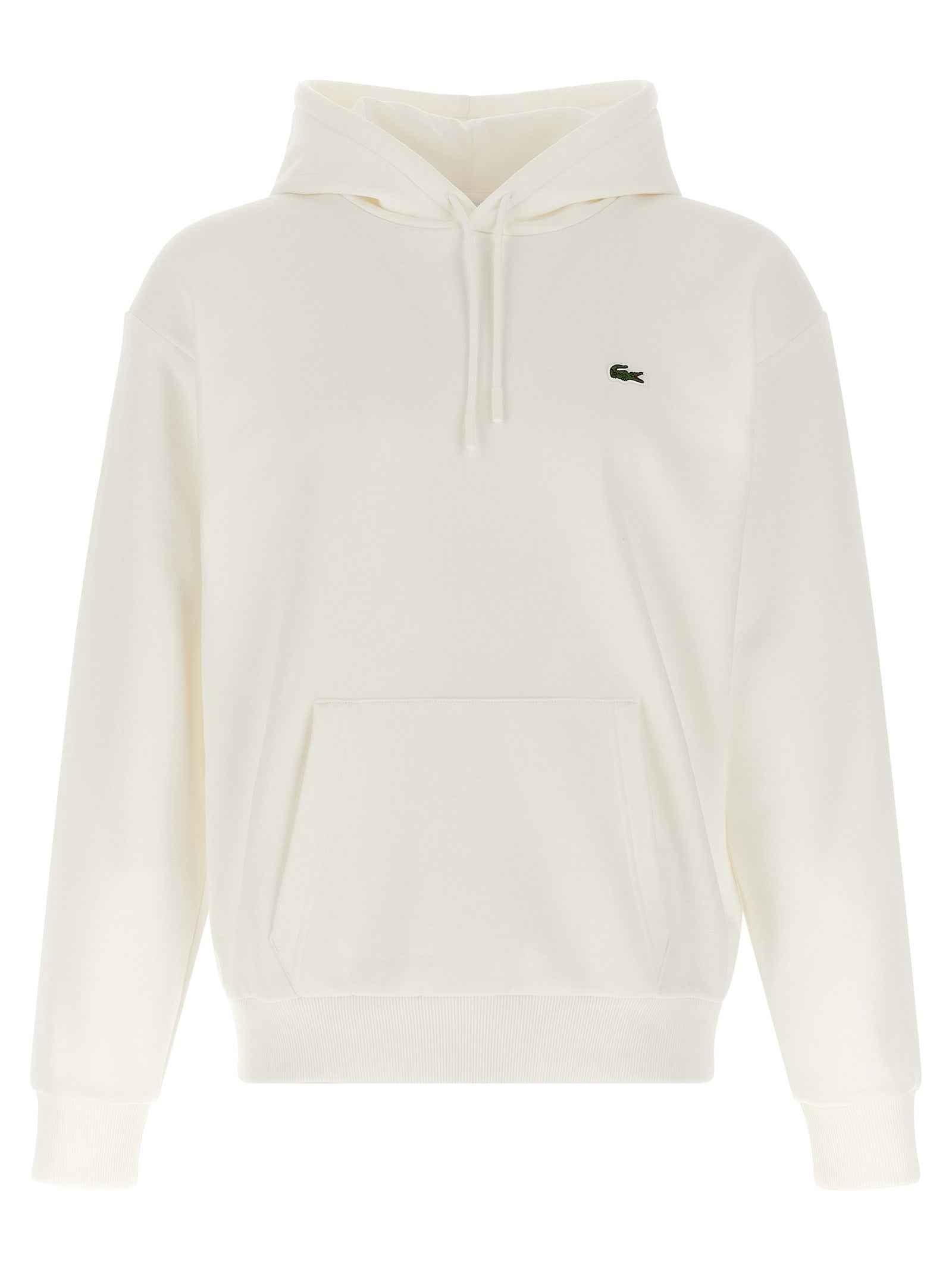 White Cotton Sweatshirt