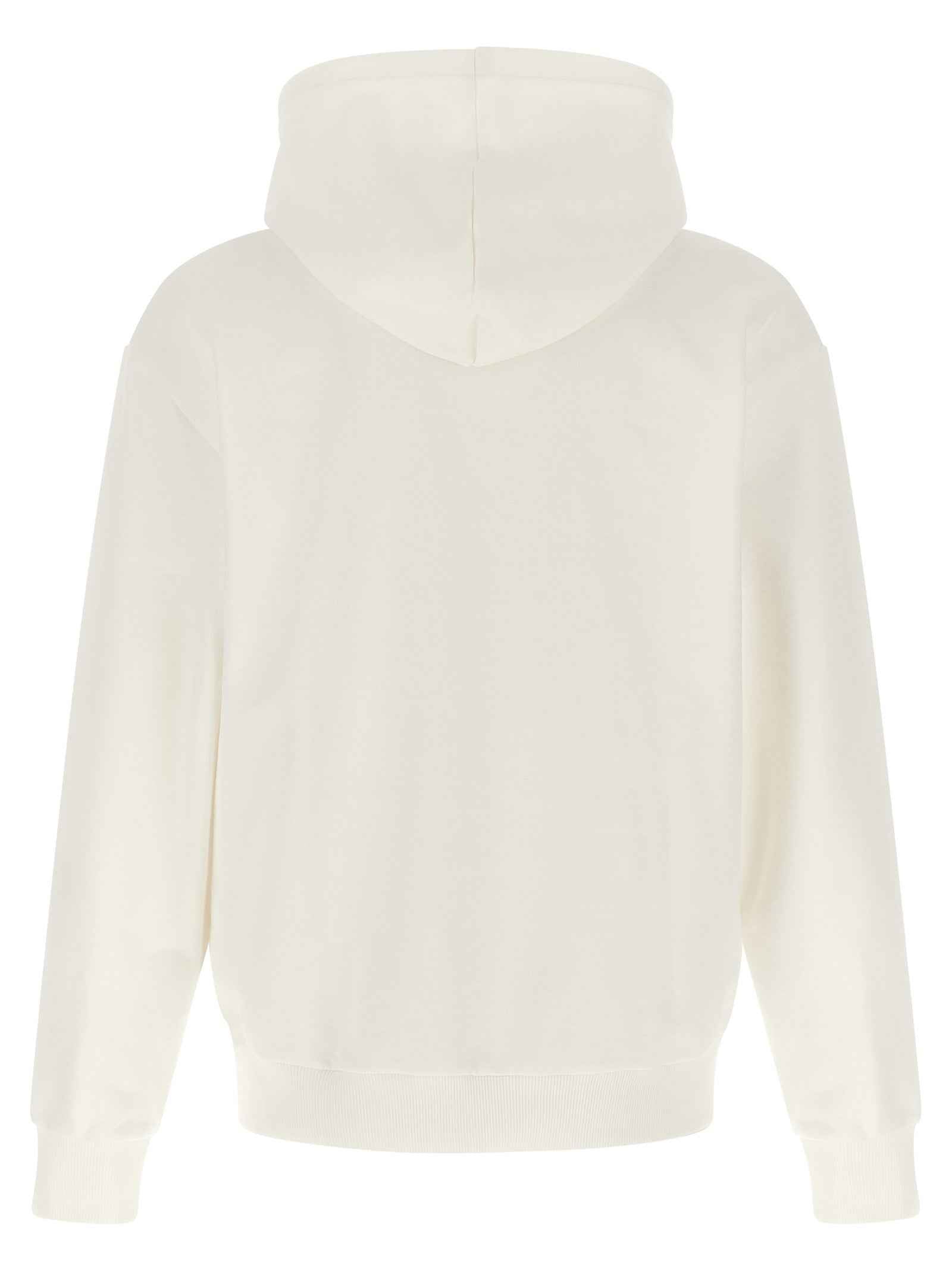 White Cotton Sweatshirt