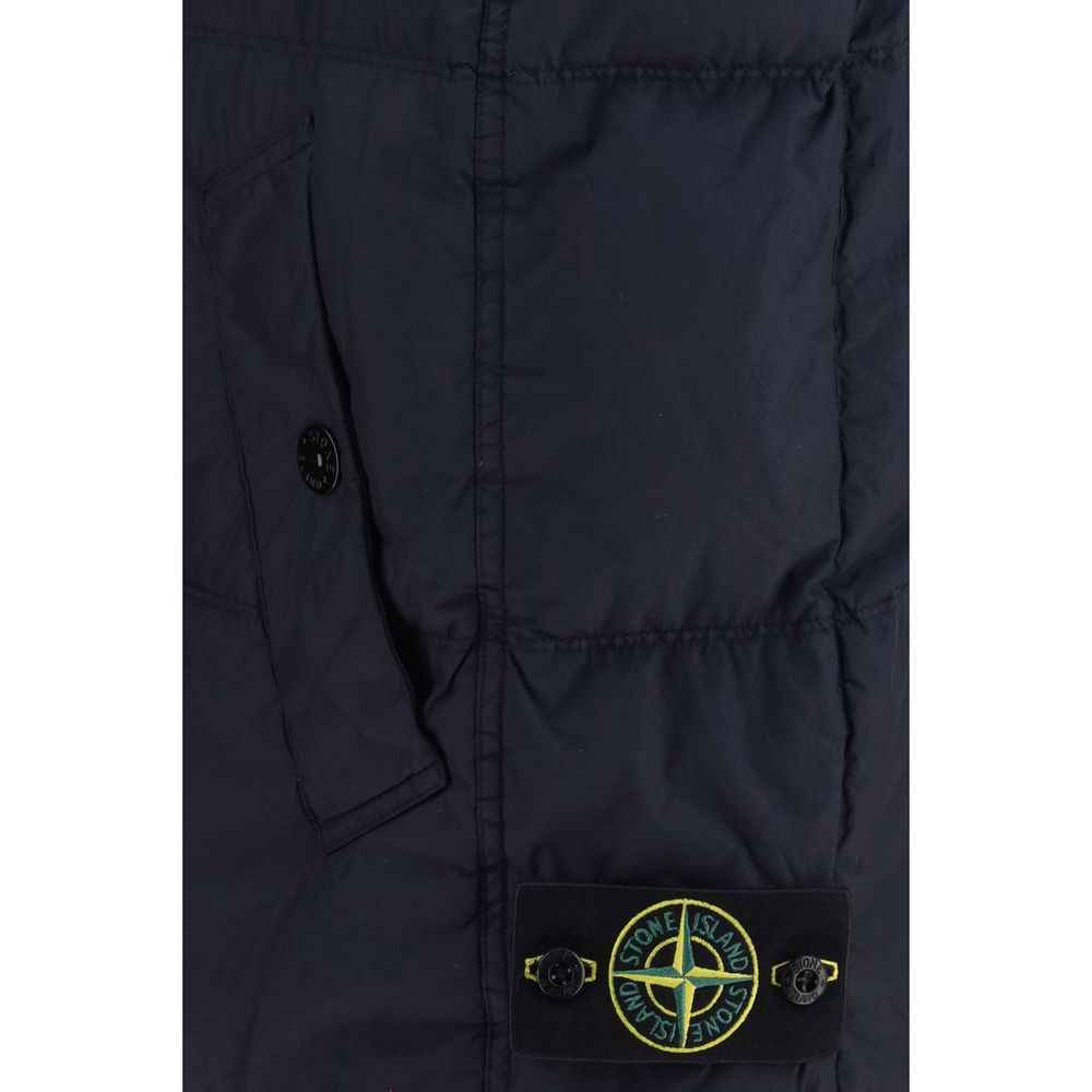 Blue Goose Down Sleeveless Jacket