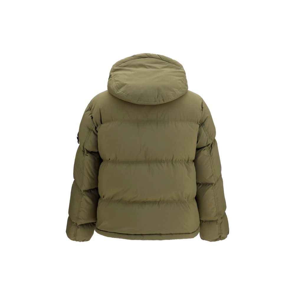 Bicolor Polyamide Full-Length Jacket