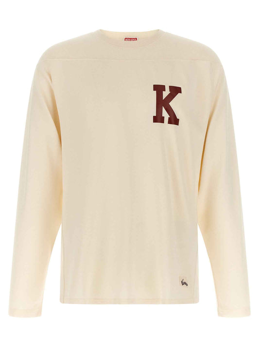 Beige Viscose T-Shirt