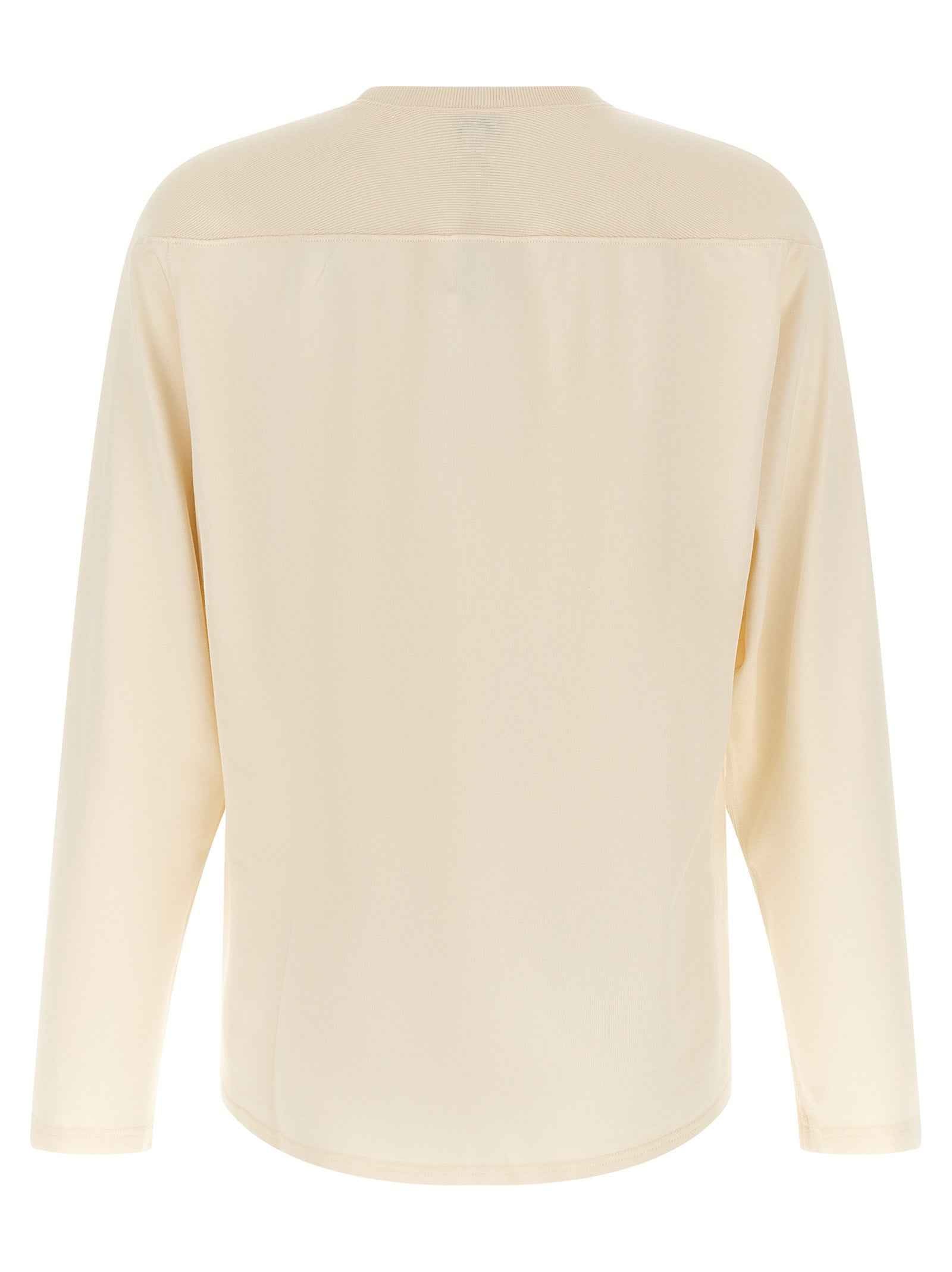 Beige Viscose T-Shirt