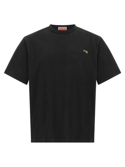 Black Cotton T-Shirt