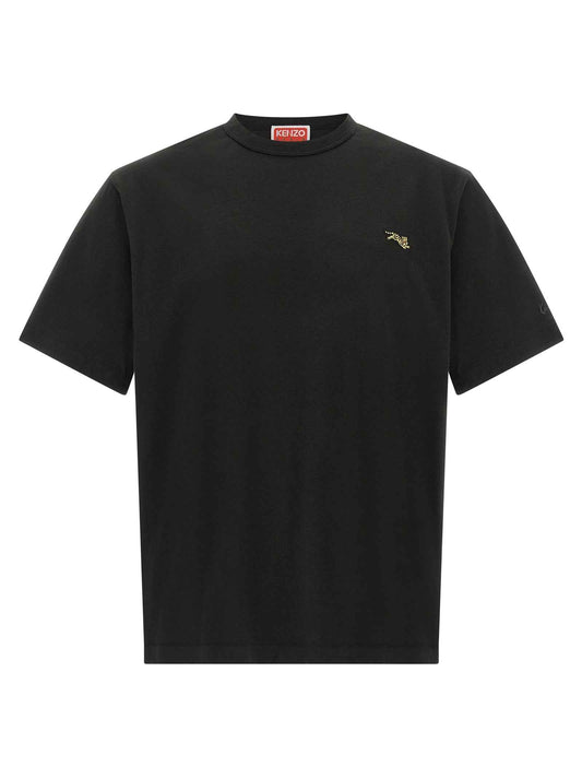 Black Cotton T-Shirt