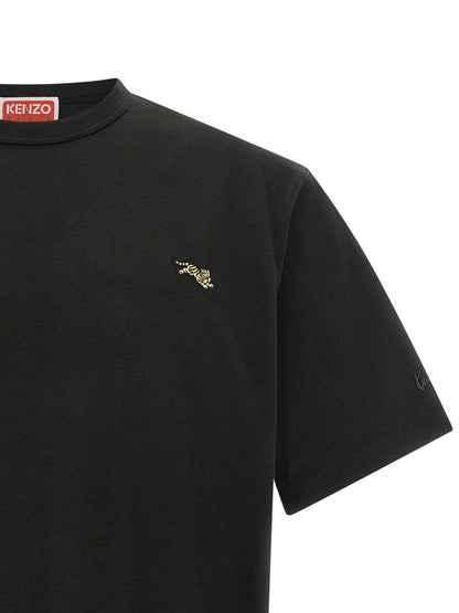 Black Cotton T-Shirt