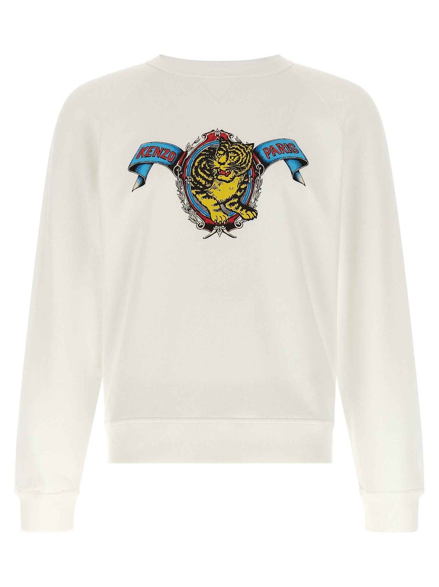 White Viscose Sweatshirt