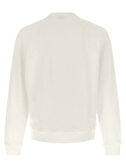 White Viscose Sweatshirt