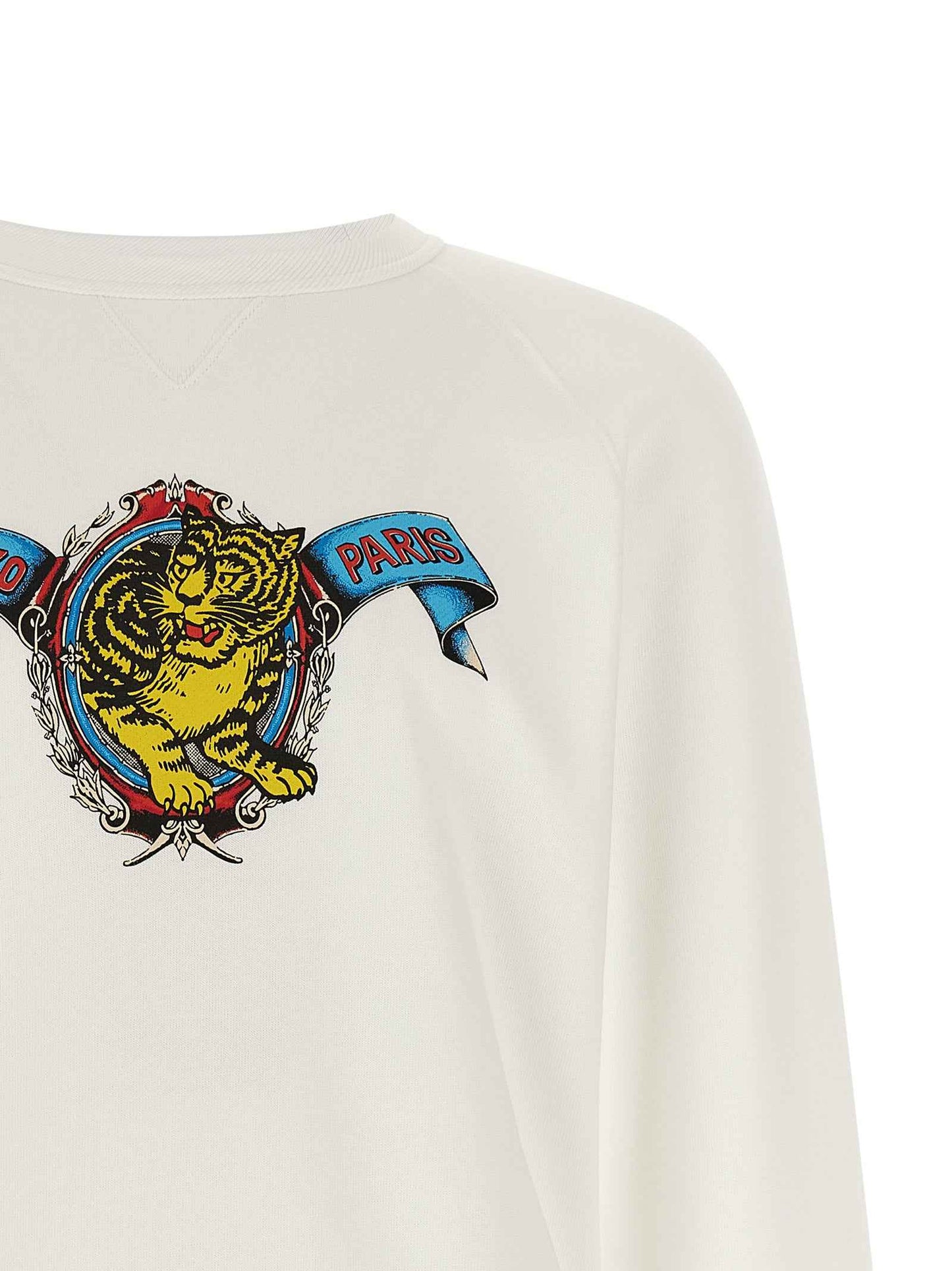White Viscose Sweatshirt