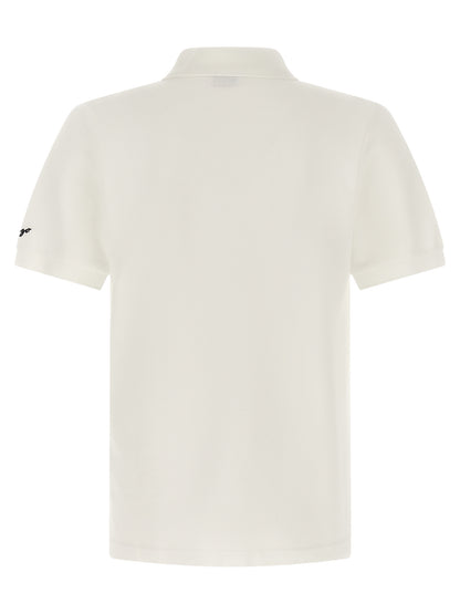 White Cotton Polo Shirt