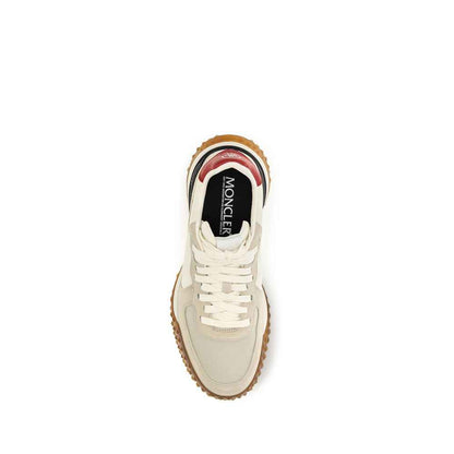 Beige Polyamide Athletic Sneakers