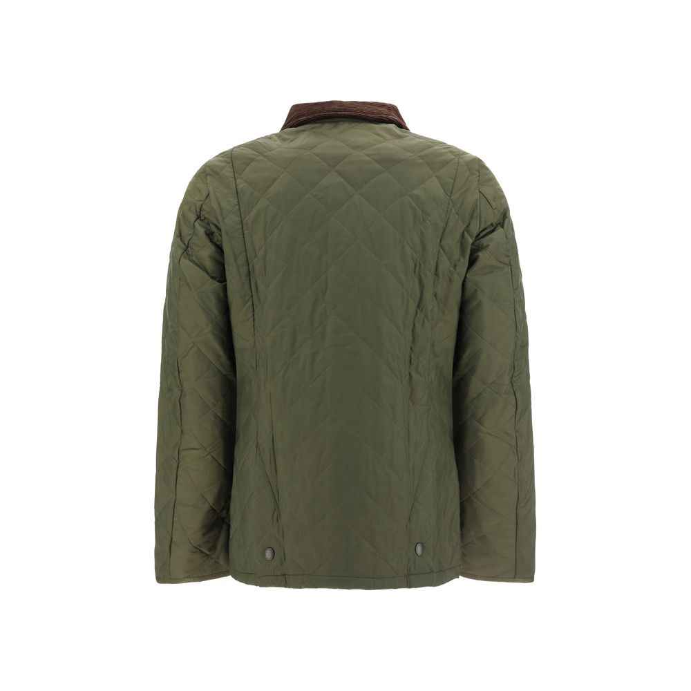 Bicolor Polyamide Full-Length Jacket