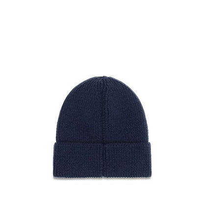 Blue Marabou Beanie