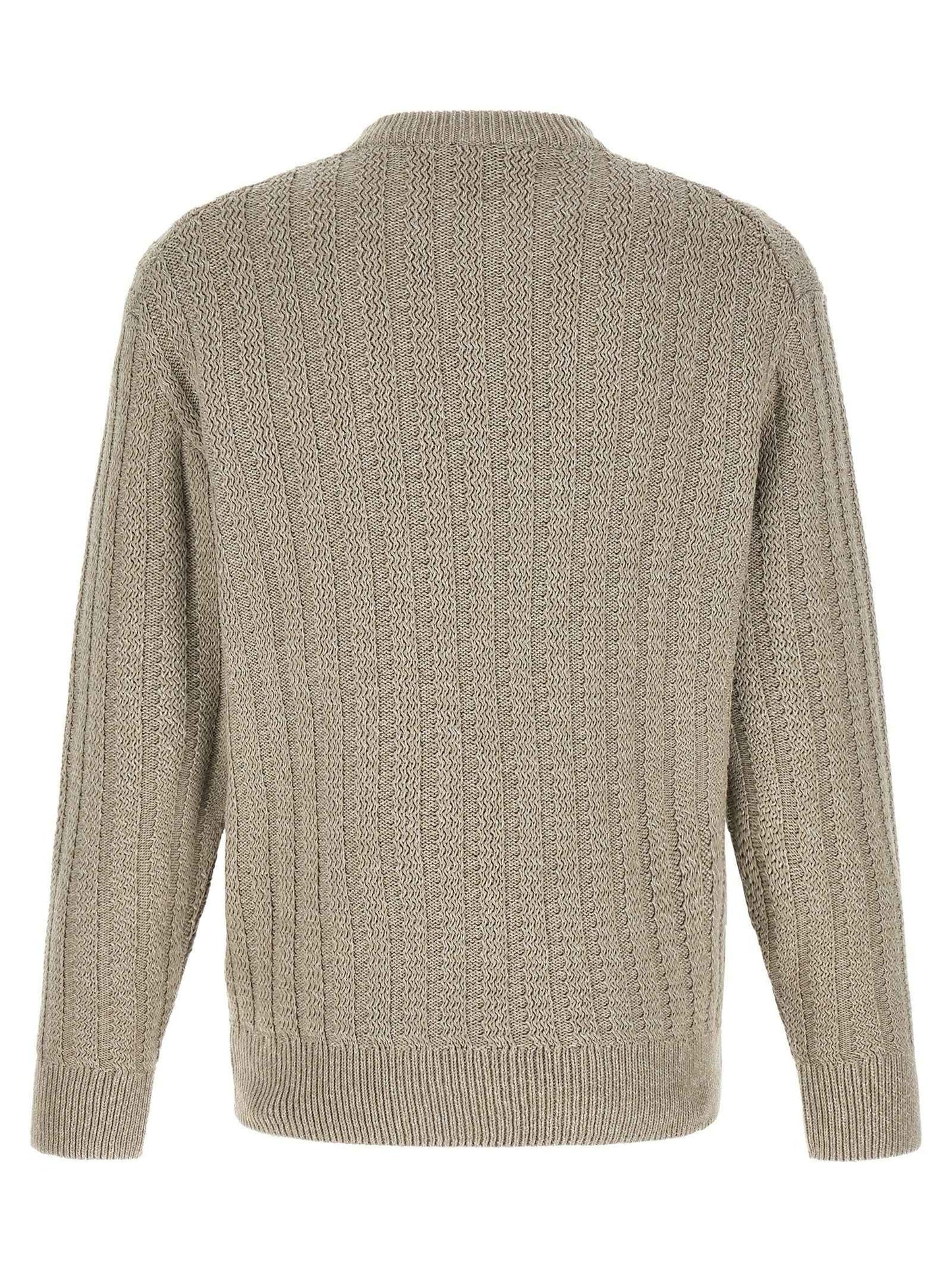 Beige Cotton Cardigan
