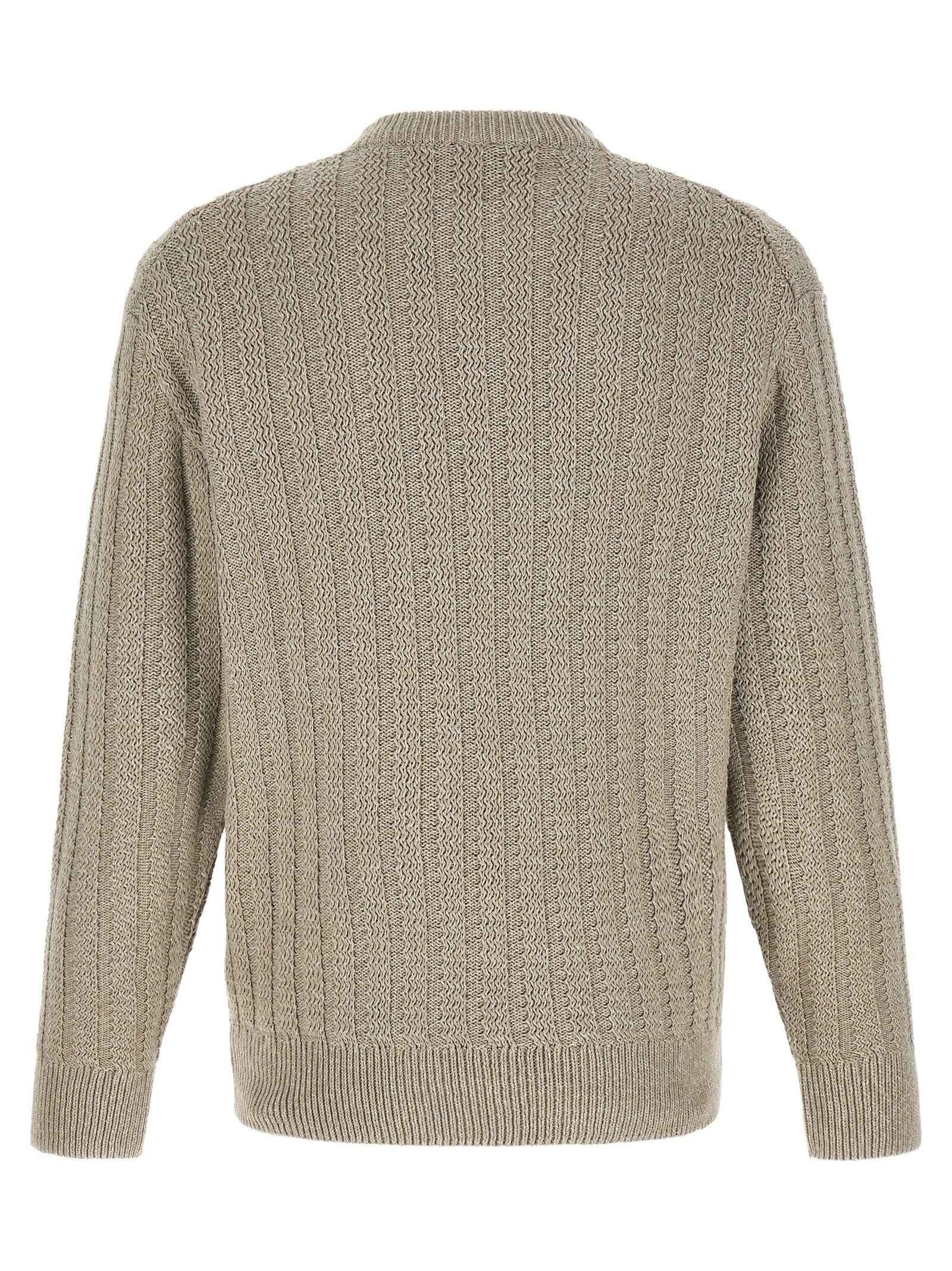 Beige Cotton Cardigan