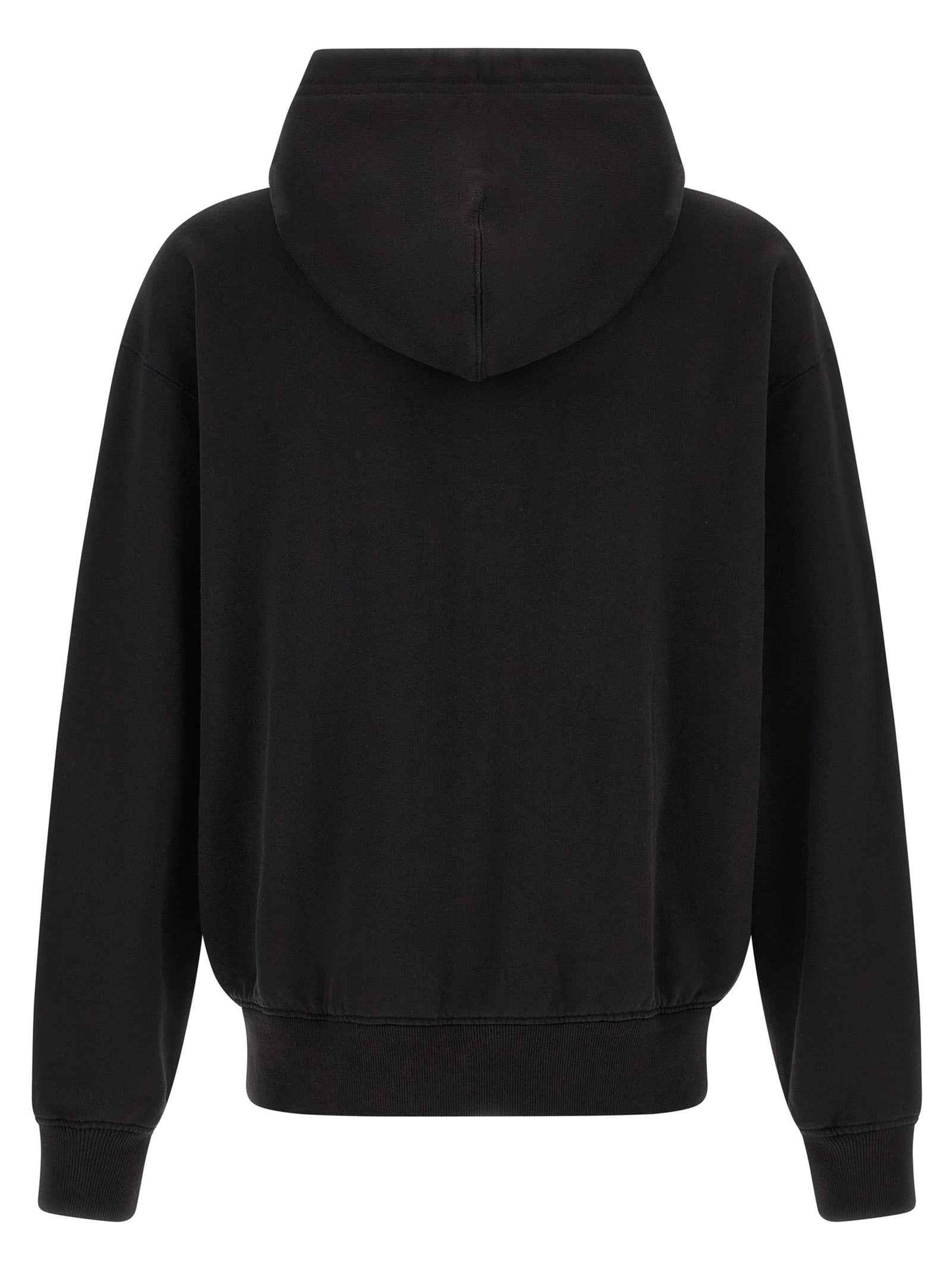 Black Cotton Sweatshirt