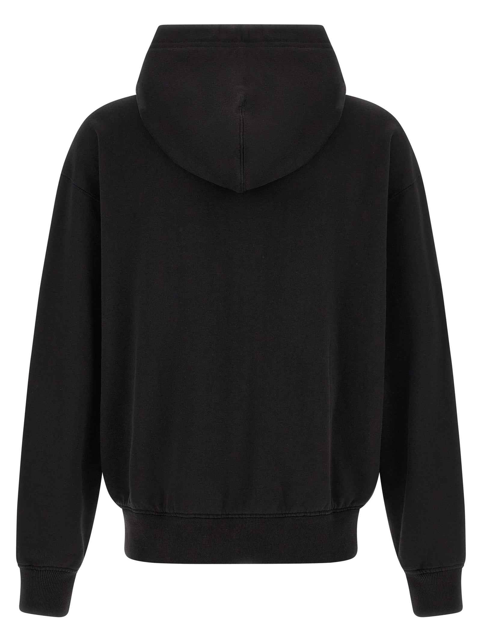 Black Cotton Sweatshirt
