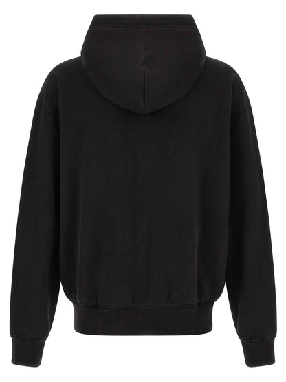 Black Cotton Sweatshirt