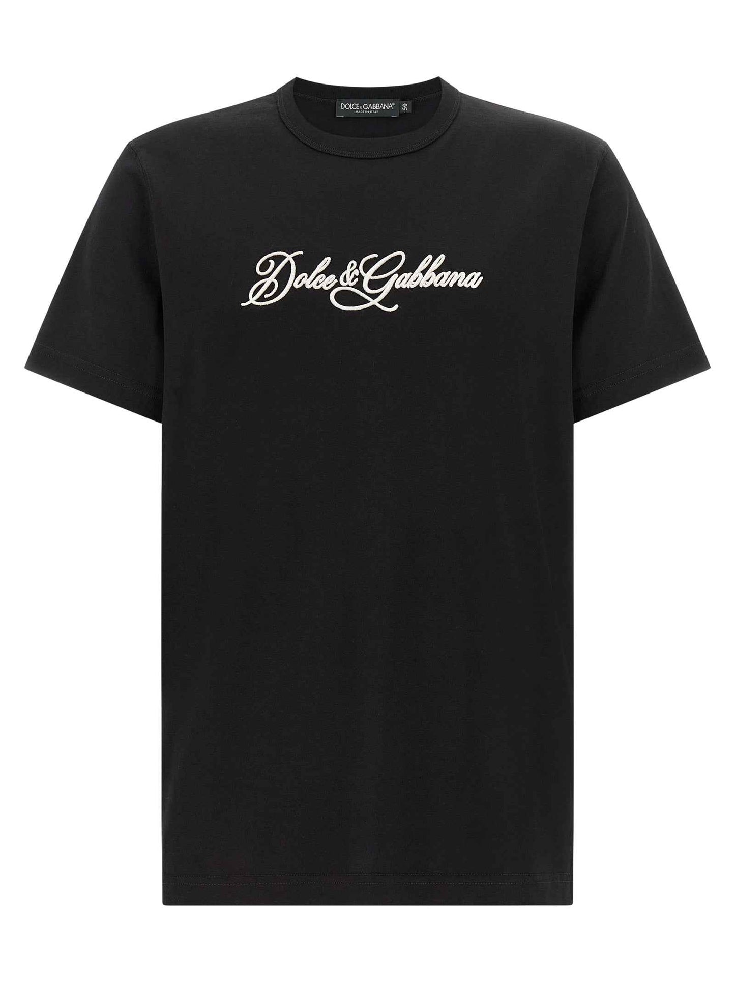 Black Cotton T-Shirt